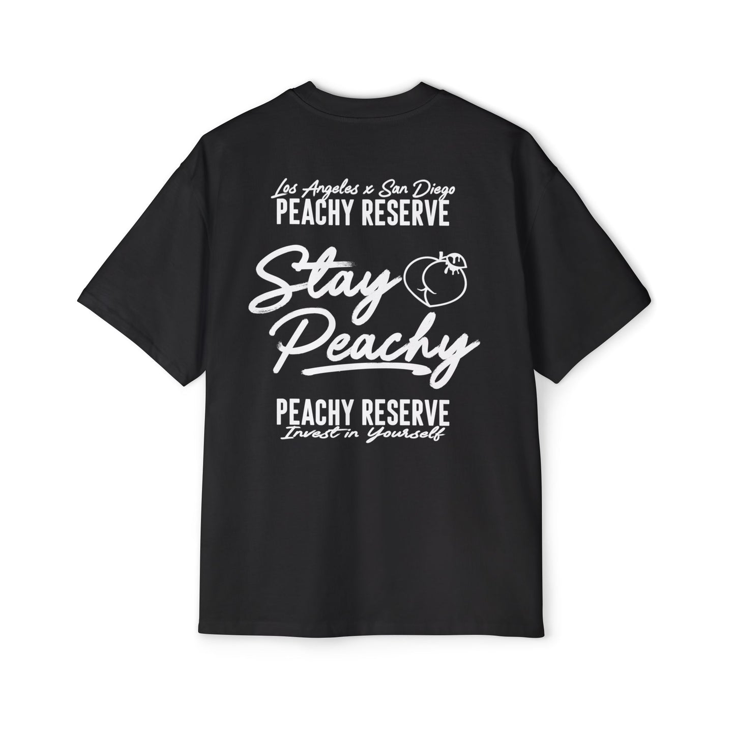 Stay Peachy Premium Tee - Men's Oversized Tee