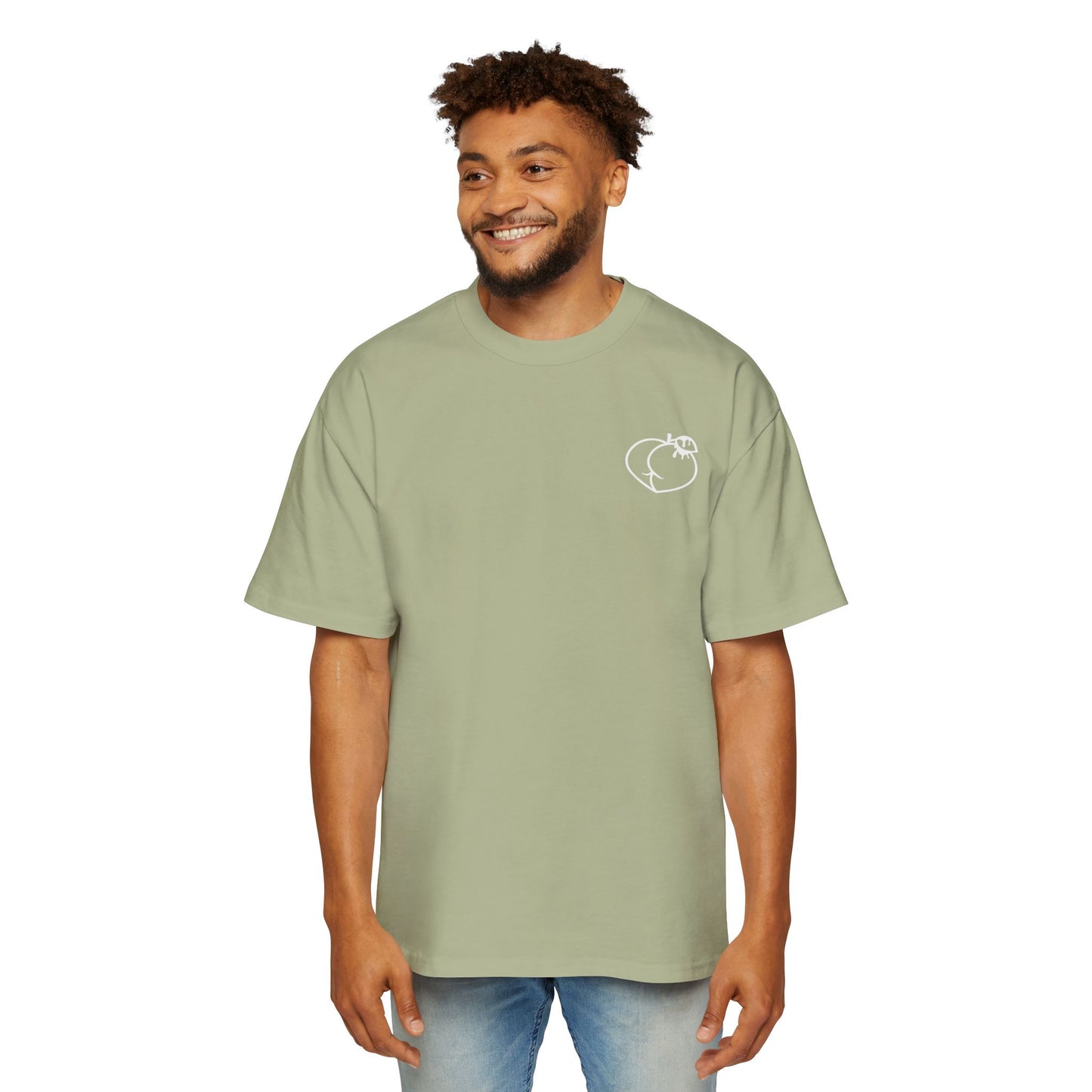 Stay Peachy Premium Tee - Men's Oversized Tee