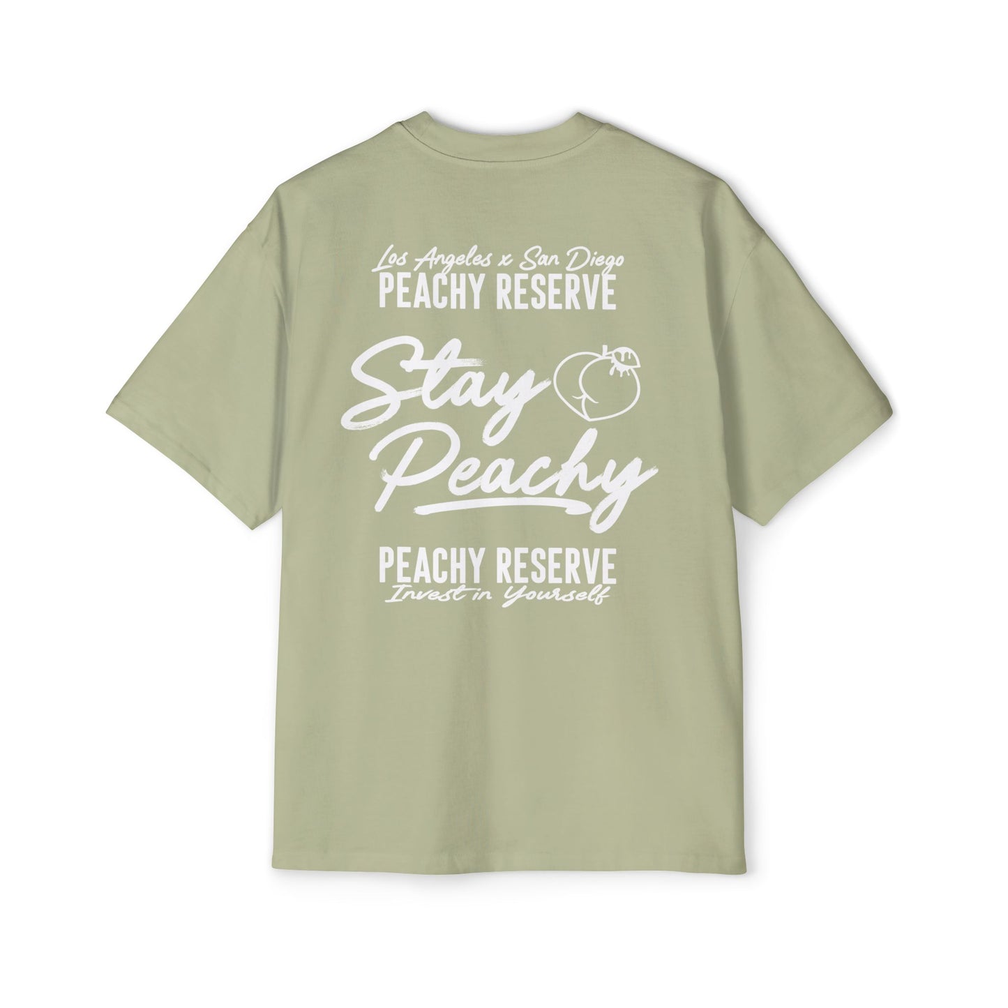 Stay Peachy Premium Tee - Men's Oversized Tee