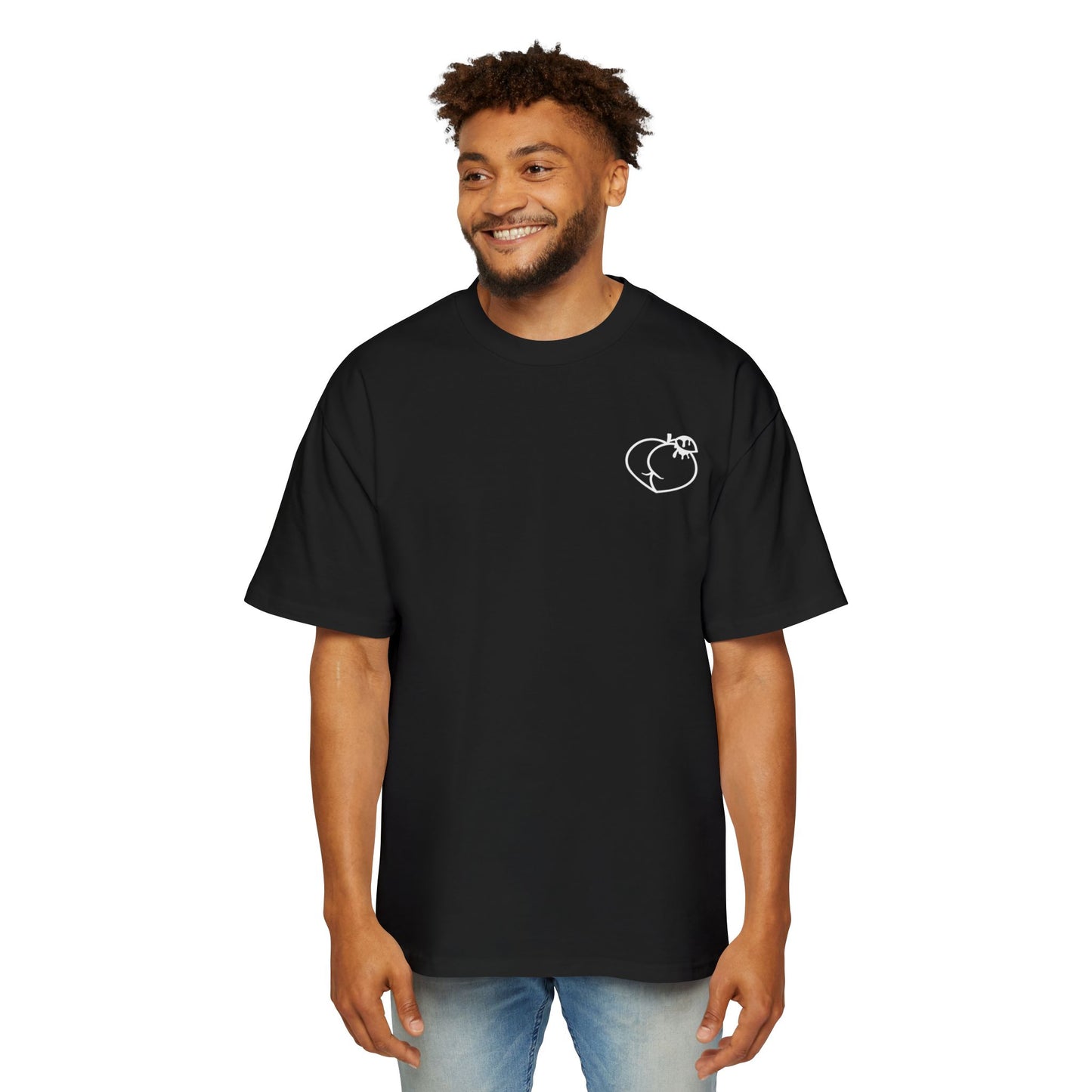 Stay Peachy Premium Tee - Men's Oversized Tee