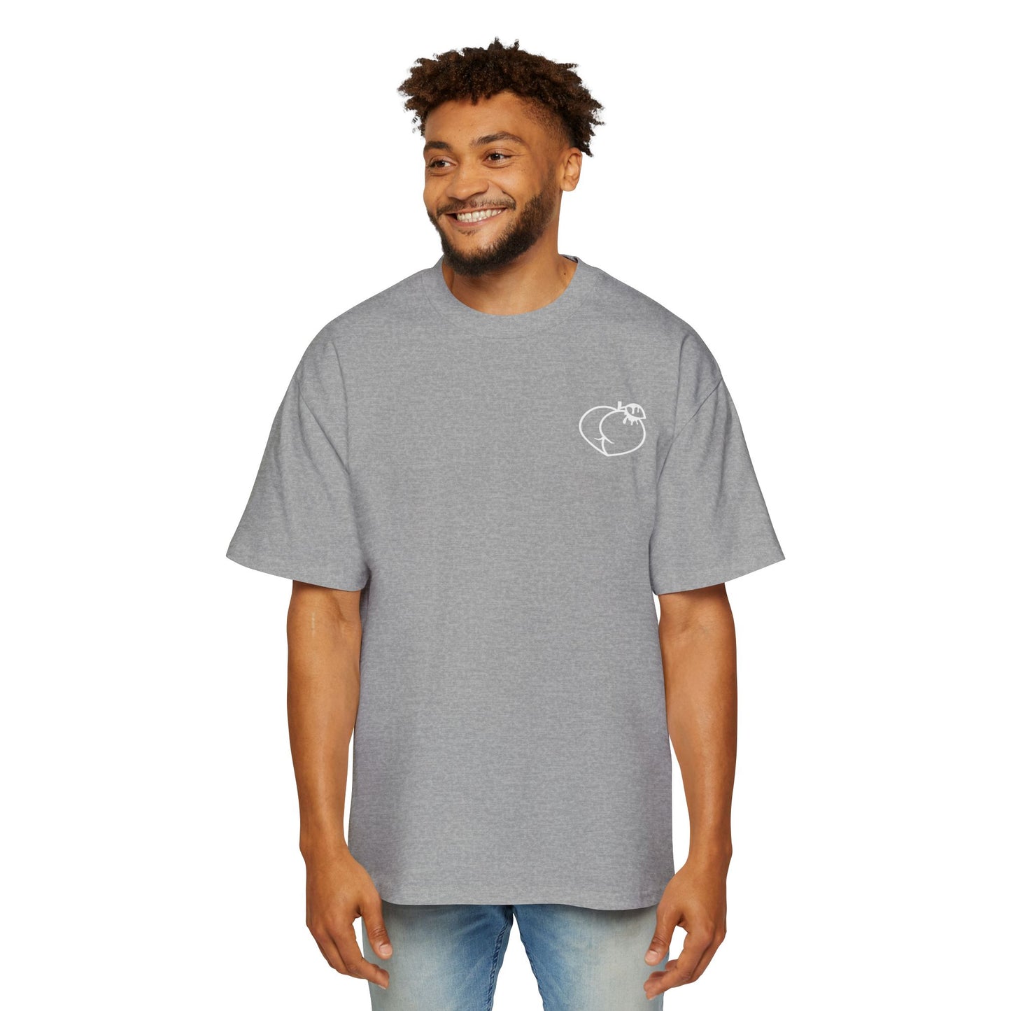 Stay Peachy Premium Tee - Men's Oversized Tee